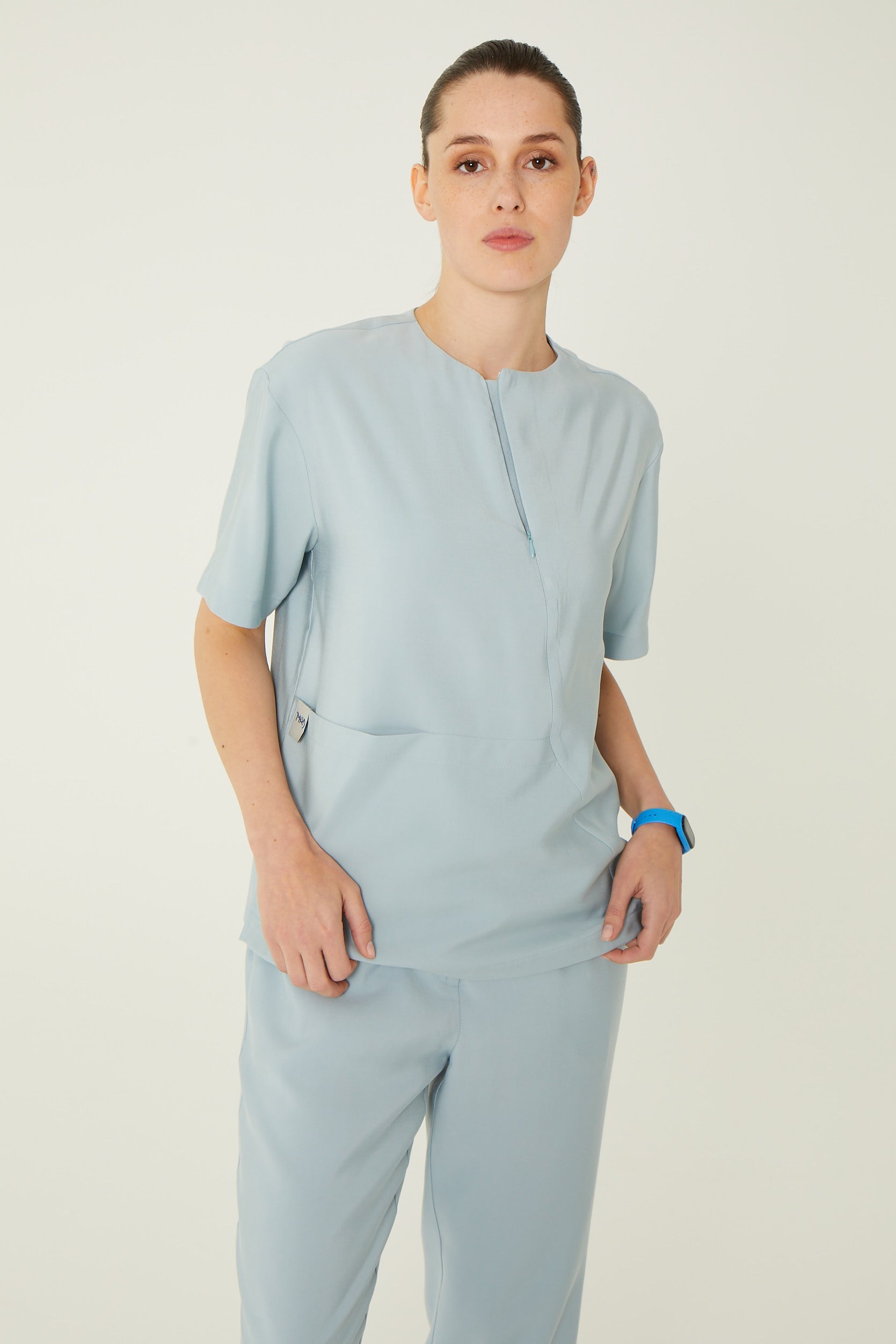 Kadın Asimetrik Yaka Üst Brook