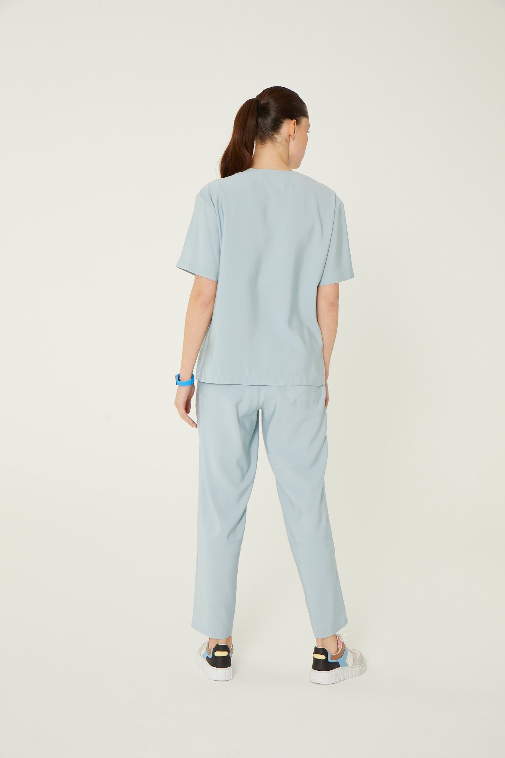 Kadın Asimetrik Yaka Üst Brook