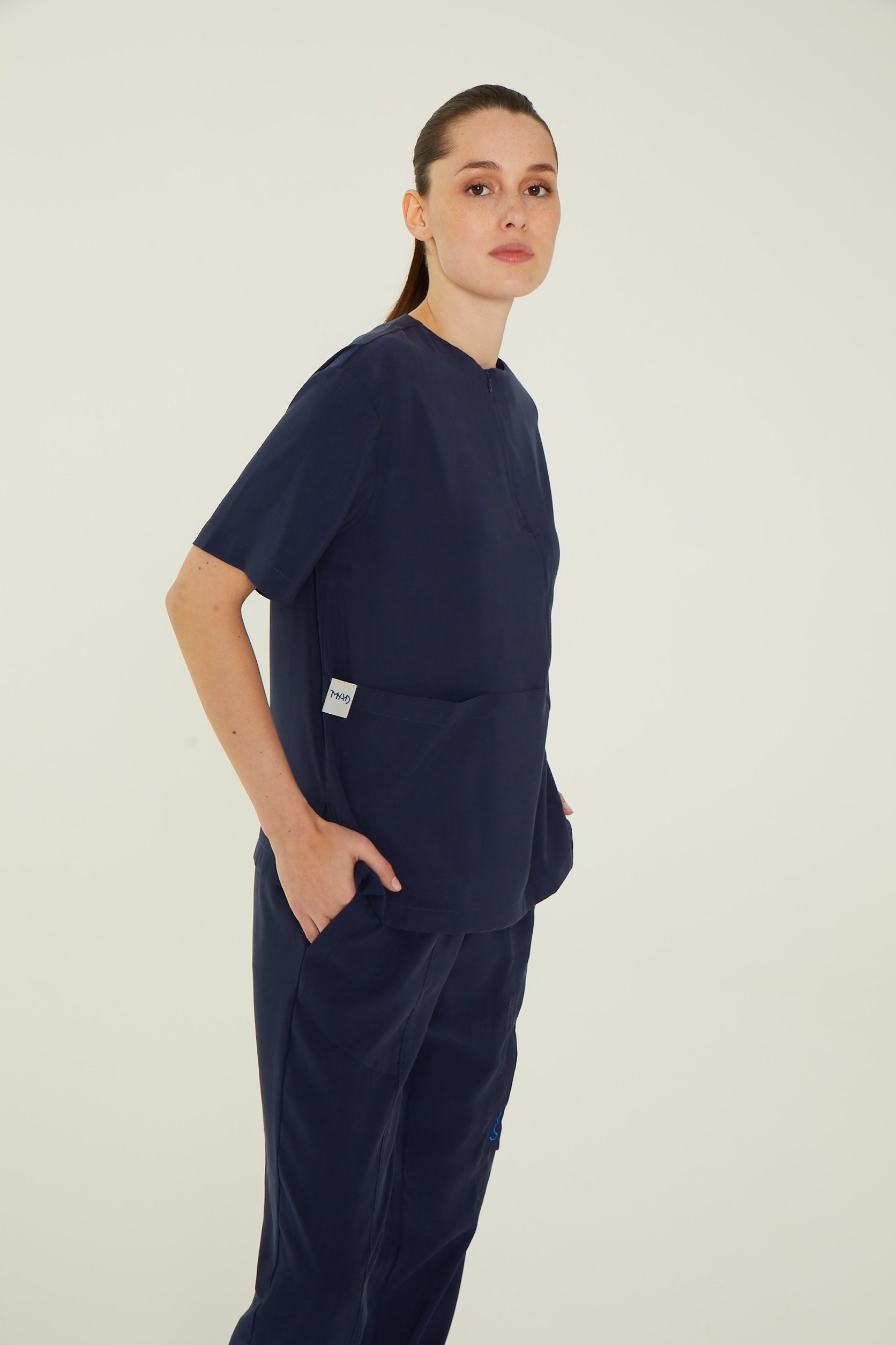 Kadın Asimetrik Yaka Üst Ocean