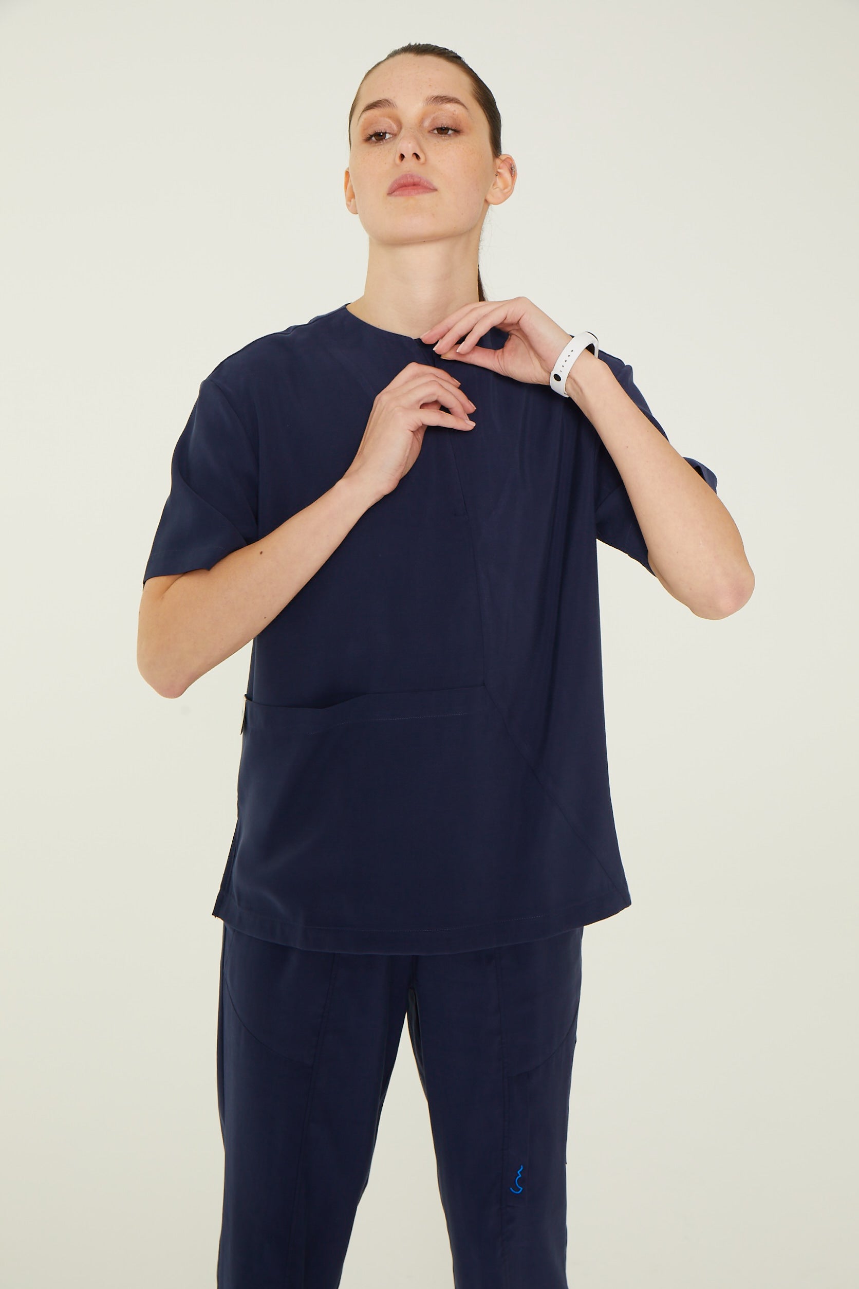 Kadın Asimetrik Yaka Üst Ocean