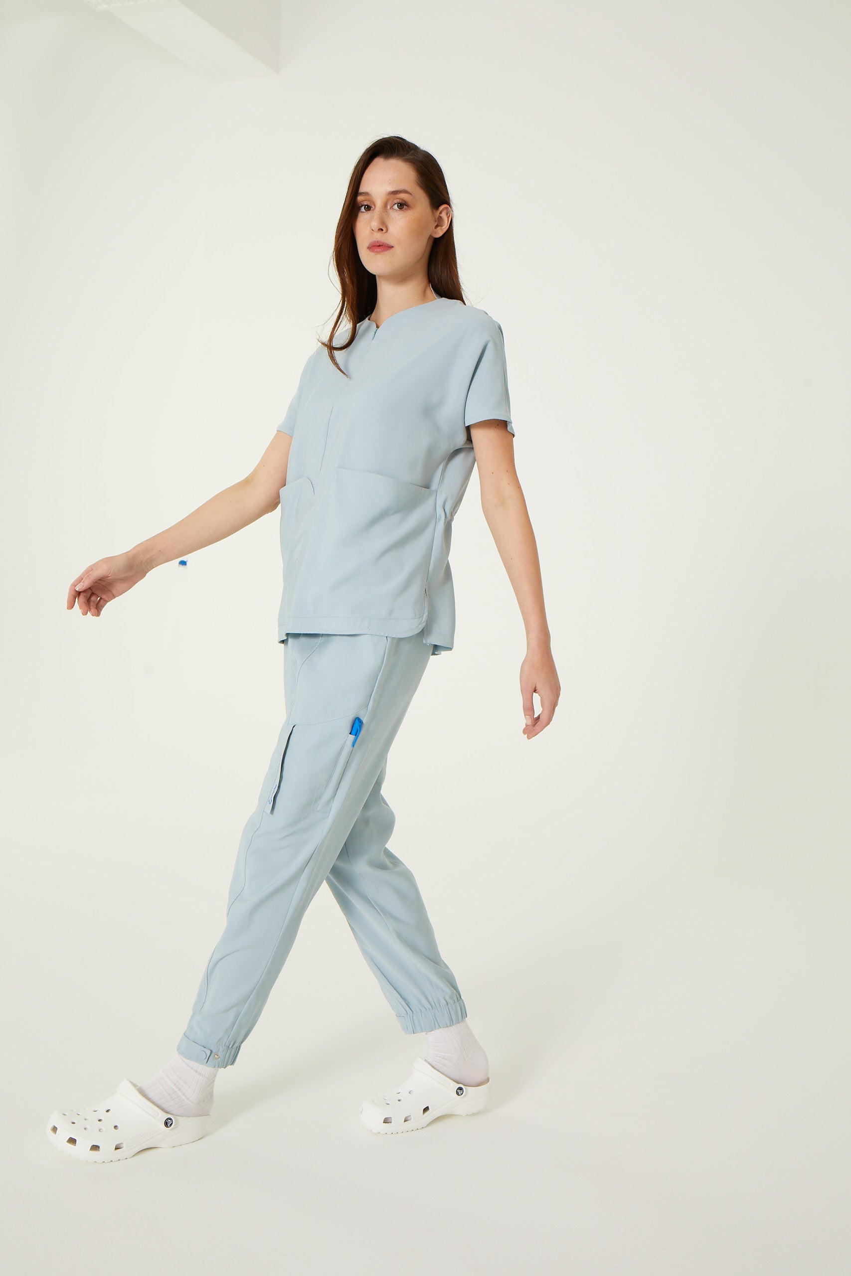 Kadın Parantez Yaka Üst Brook