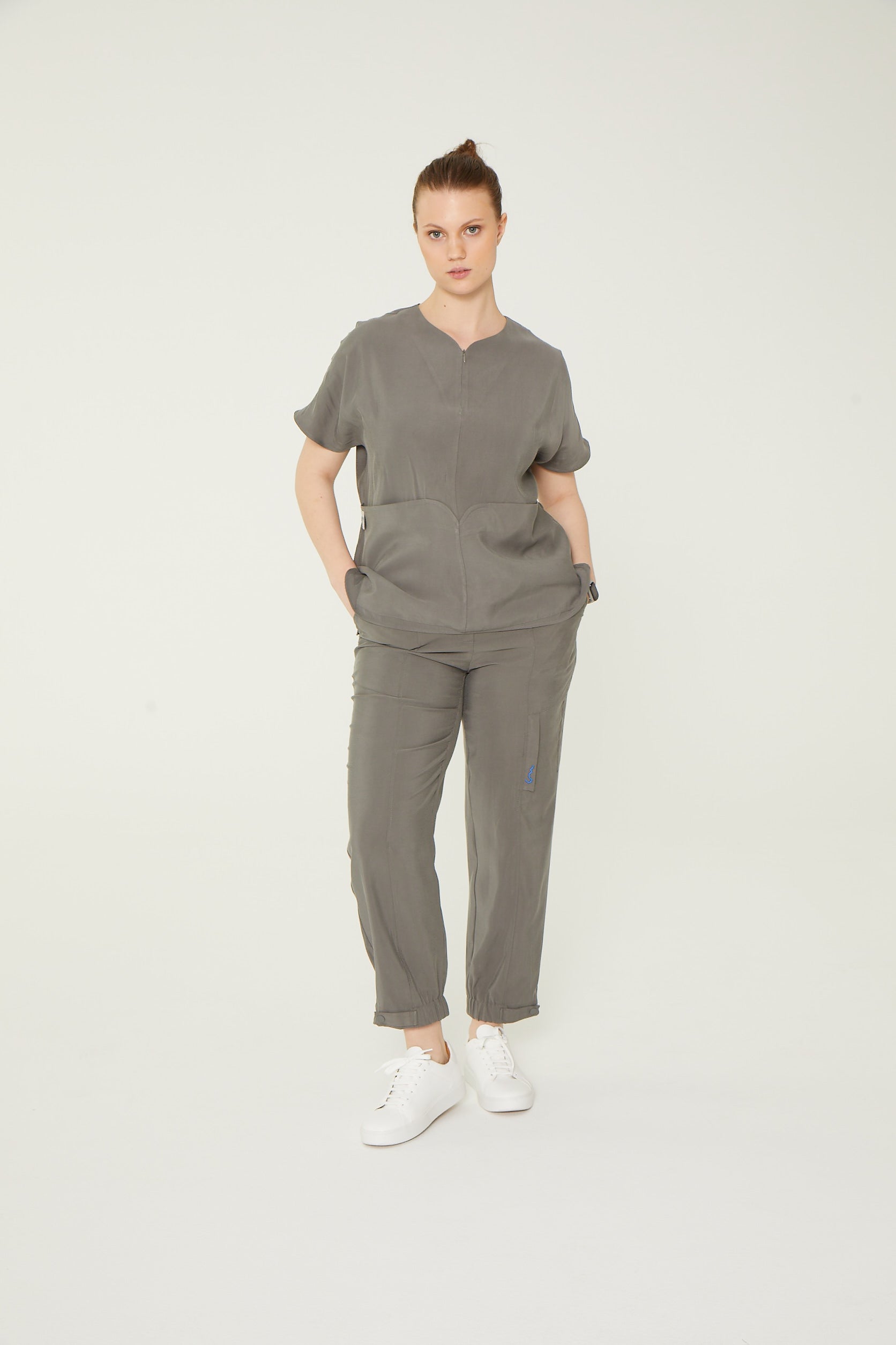 Kadın Parantez Yaka Üst Life