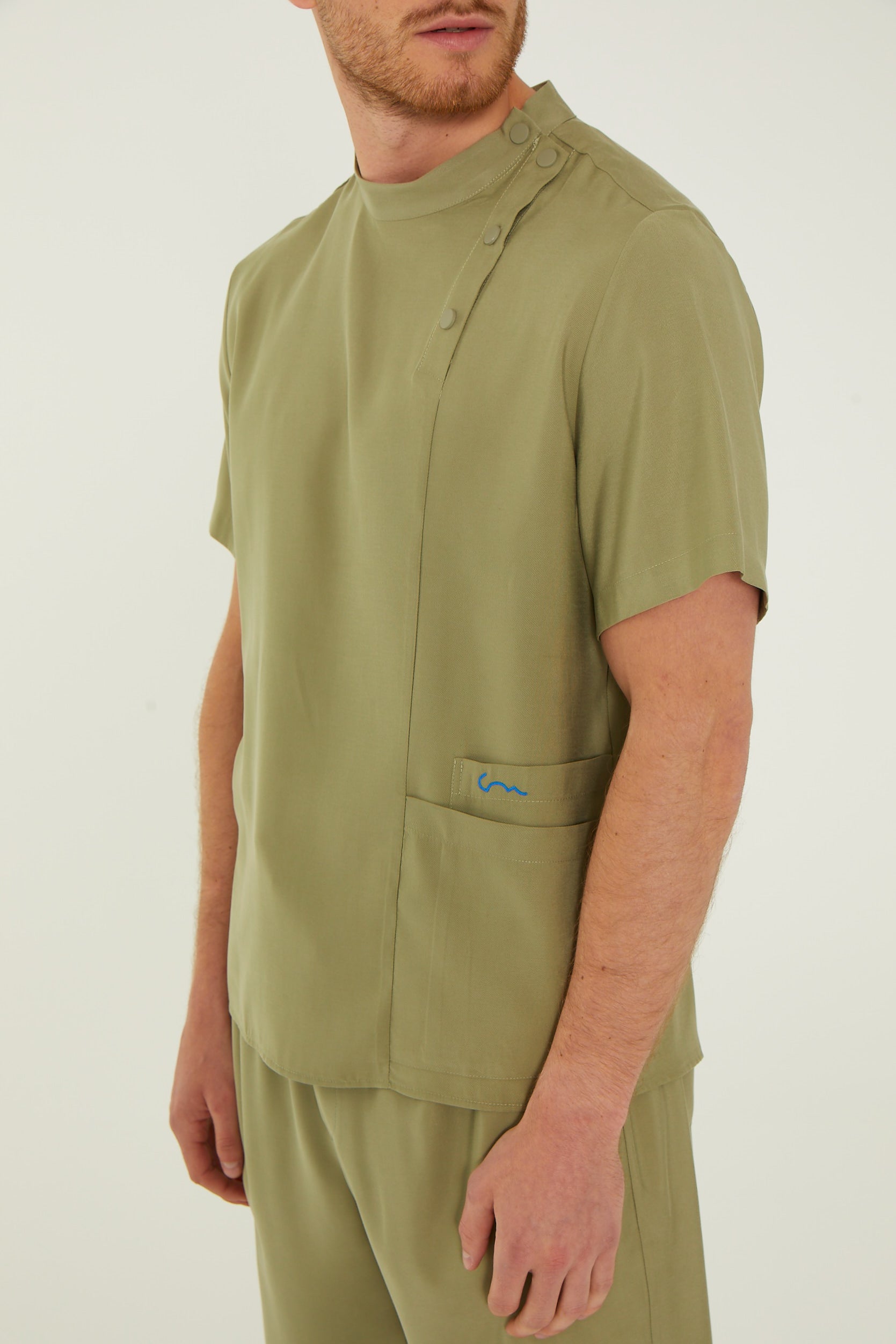 Erkek Yandan Çıtçıtlı Üst Heart Beat