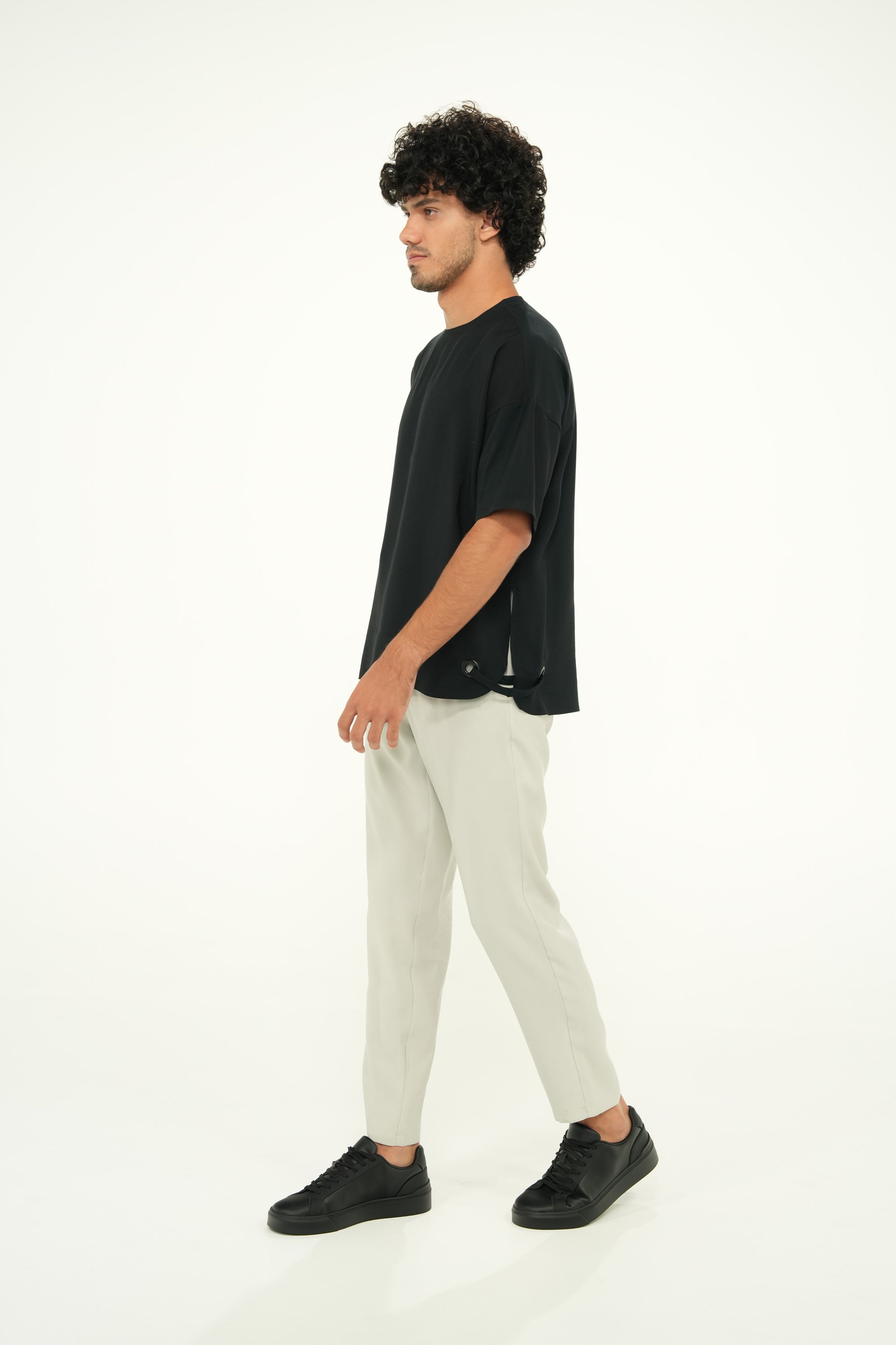 Erkek Scrubs Kuşgözlü Üst Blacky